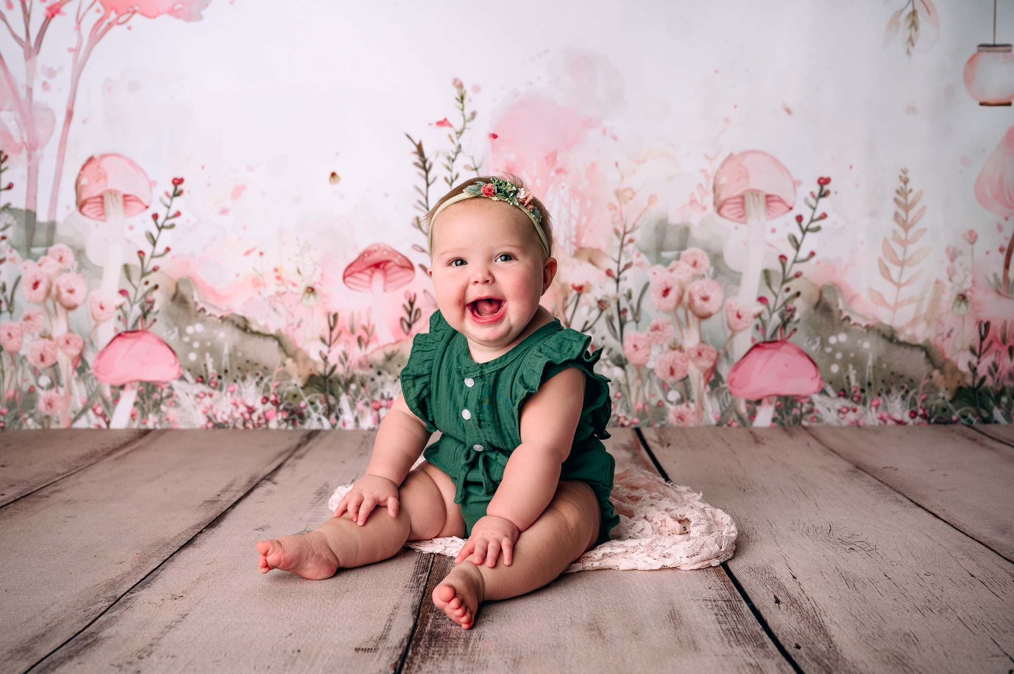 Grey_Lace_Photography_Sitter_Milestone_Boho_Girl_studio_Wildflowers_North_Texas